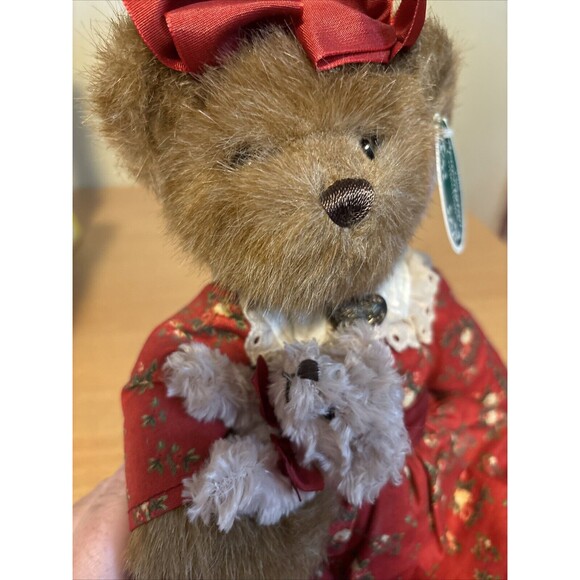 Rare Bearington Bears 14” MARY BETH w/Teddy Bear # 1789 Holiday Christmas NWT - Picture 10 of 12